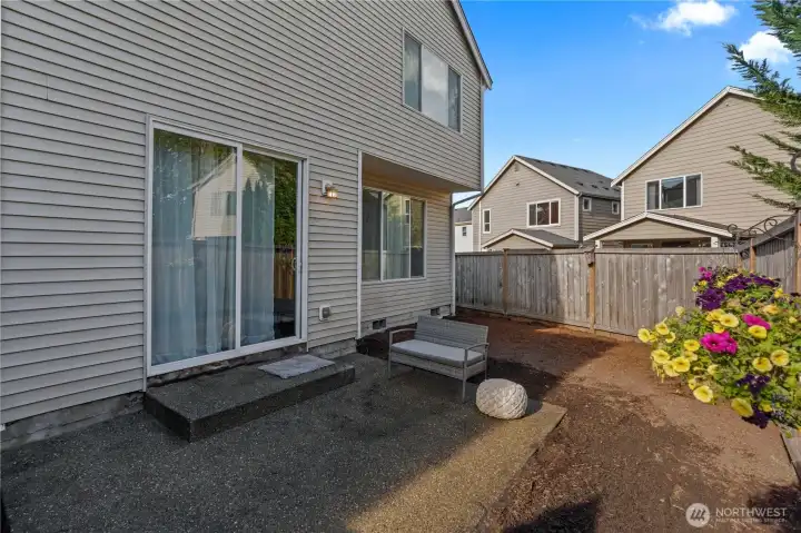 Plenty of space to BBQ