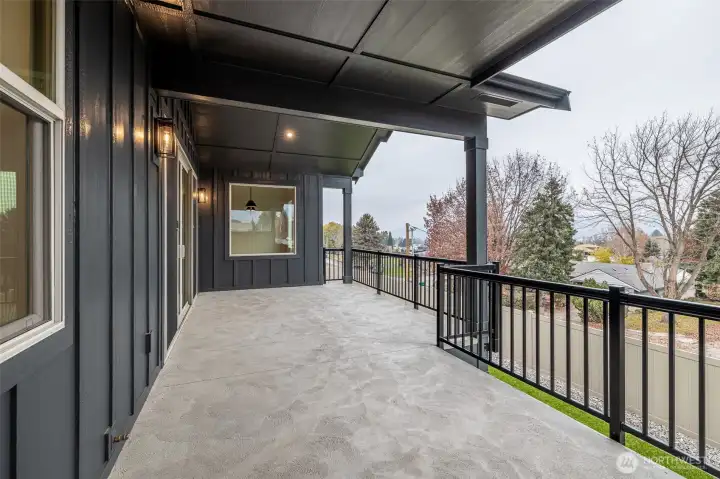 Spacious Deck with Eastern Views!