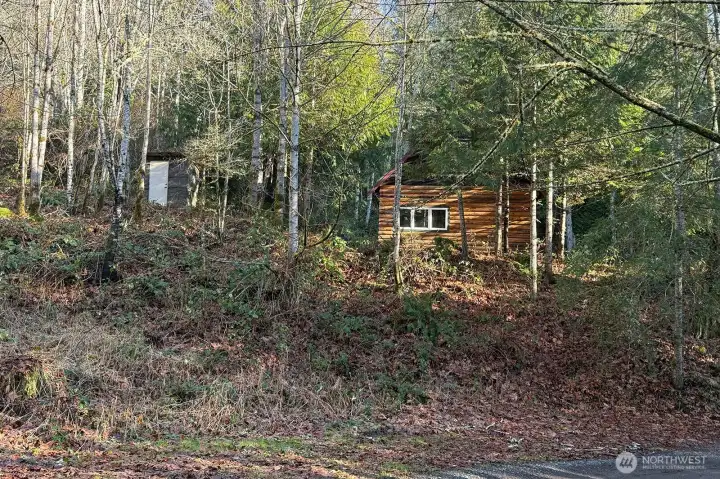 Cabin w/ outbuilding