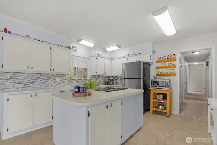 Fully functional kitchen