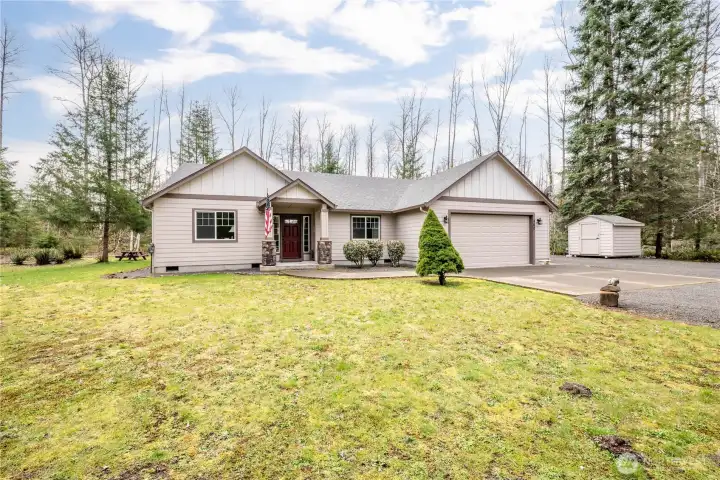 Wonderfully private setting.