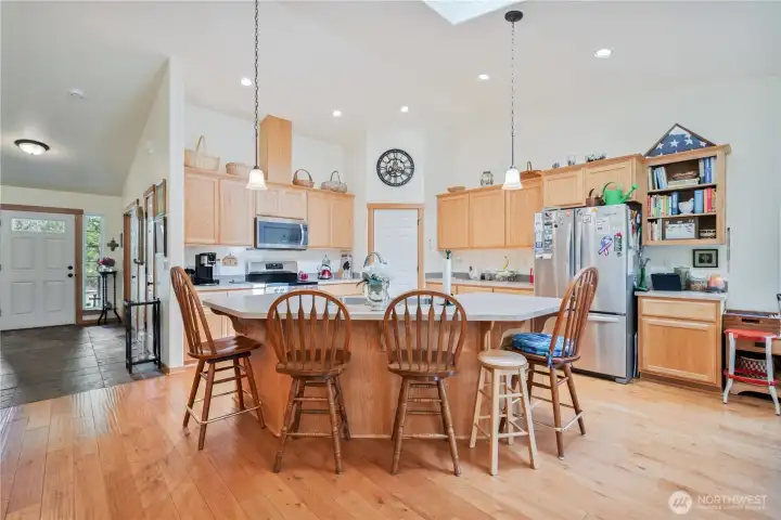 Gather around everyone! Dinner's almost ready!