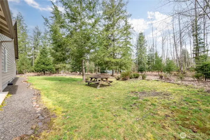 Peace and tranquility perfectly describe the quiet setting, a special place for family and friends!