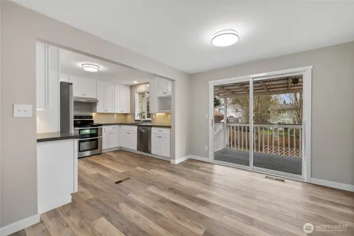 Dining/Kitchen/Patio