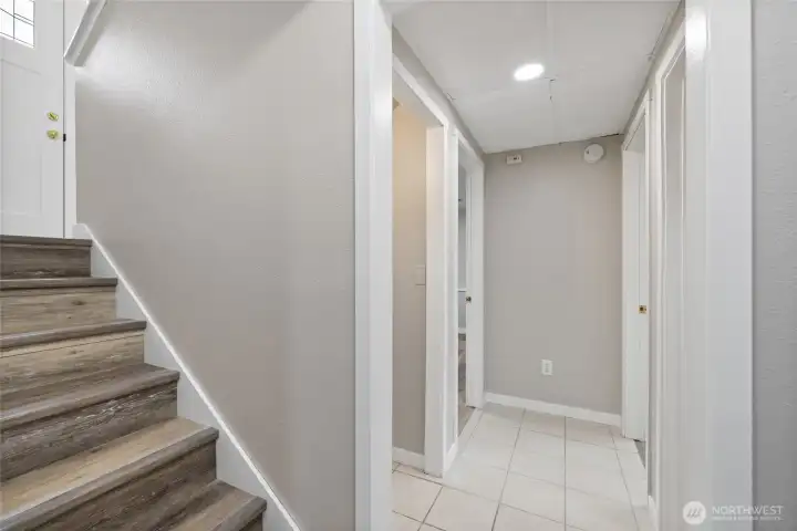 1st Floor Hall to two rooms