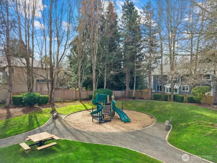 A community park across the street