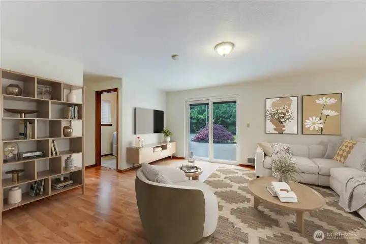 Virtually stated Family room