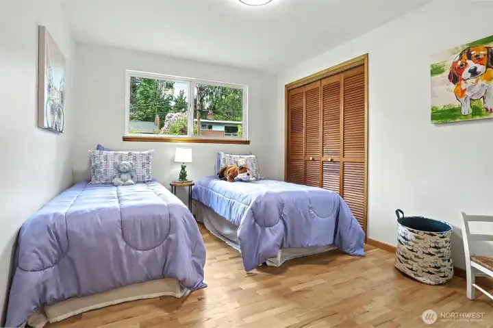 Third bedroom on main floor
