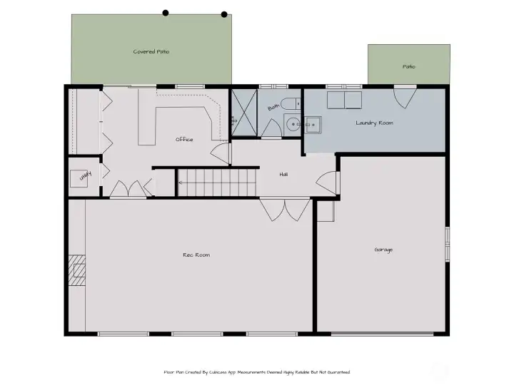 Floor plan daylight lower level