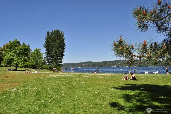 Matthews Beach, a neighborhood favorite