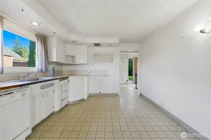 large kitchen