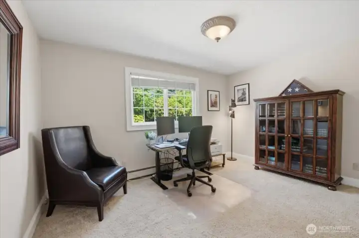 Home office or flex room ideal for remote work, hobbies, or study.