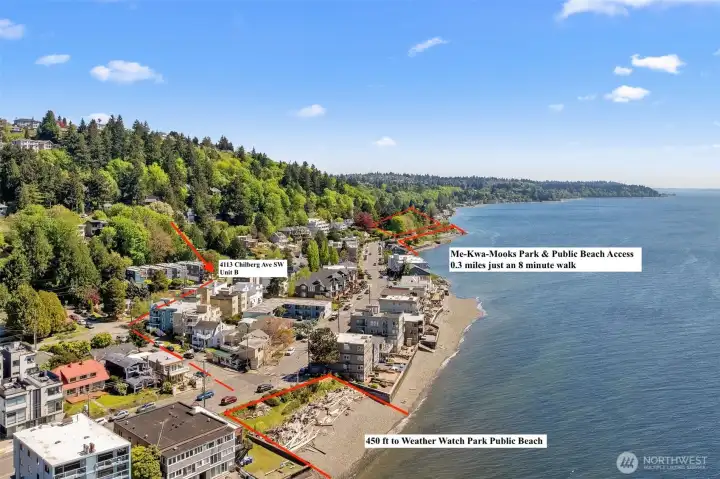 Disclaimer: Public beach access location shown is approximate and for illustrative purposes only. Buyers should independently verify all information.