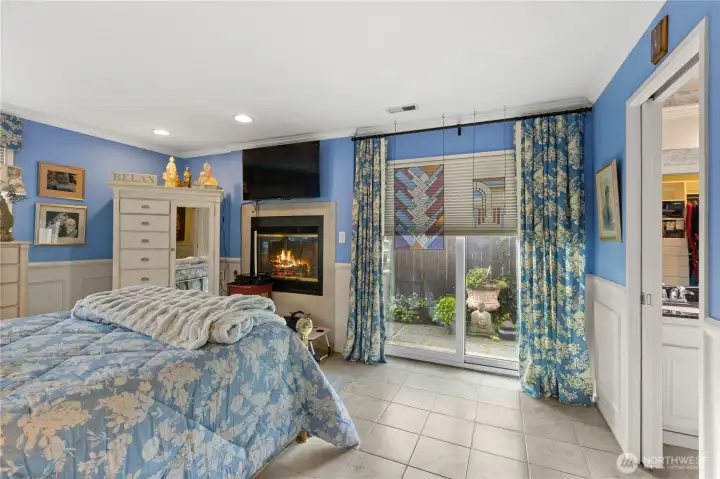 Large primary bedroom with ensuite.