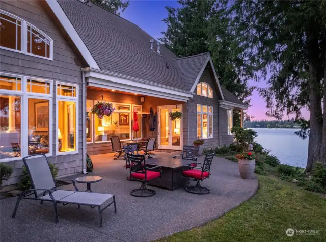 Main patio on primary residence