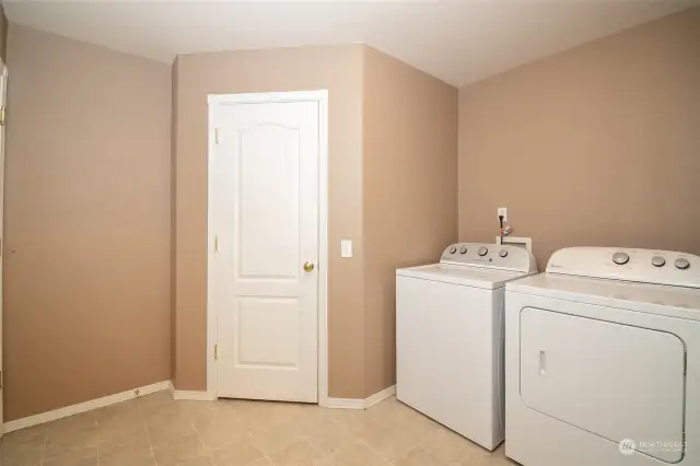 Laundry Room w/Garage Entrance