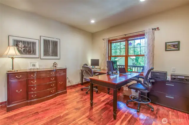 Office/bonus room located on main level.
