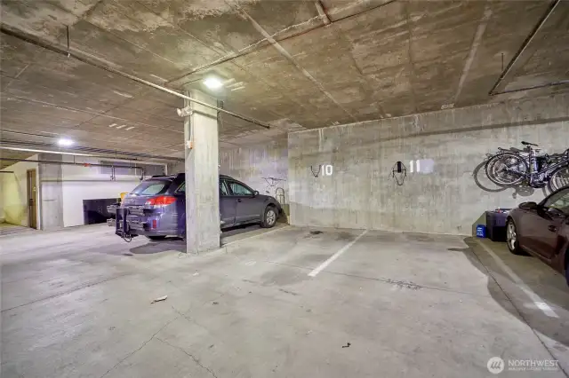 Individual parking space