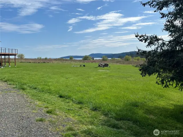 View from property looing SW