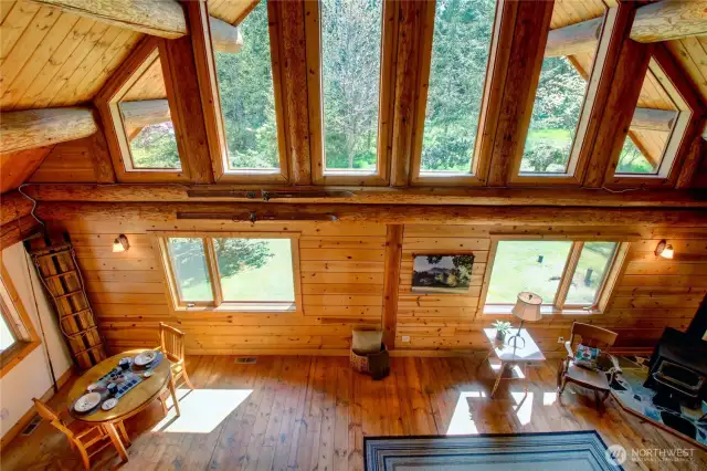 Enjoy the view from the loft!