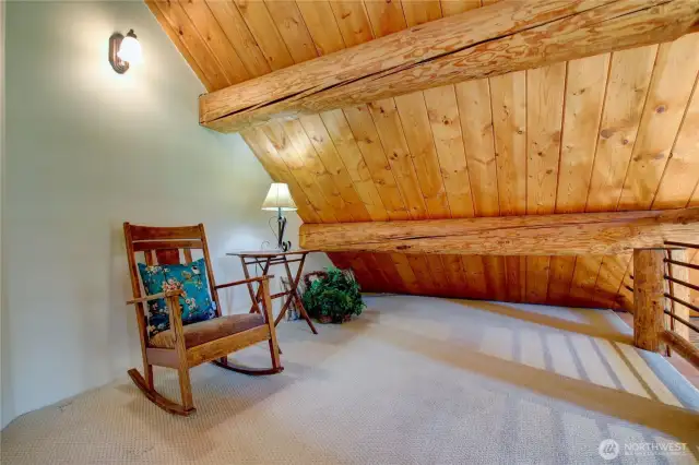 Cozy reading or work out place!