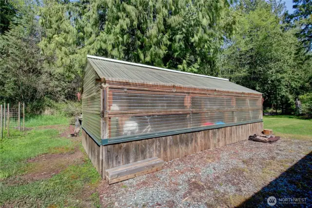 Greenhouse for the gardener!