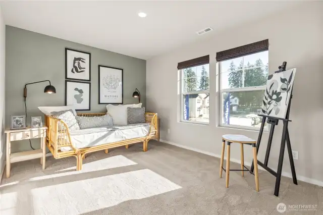 Photo not of actual home. This is our model home in the community of the same plan and style.