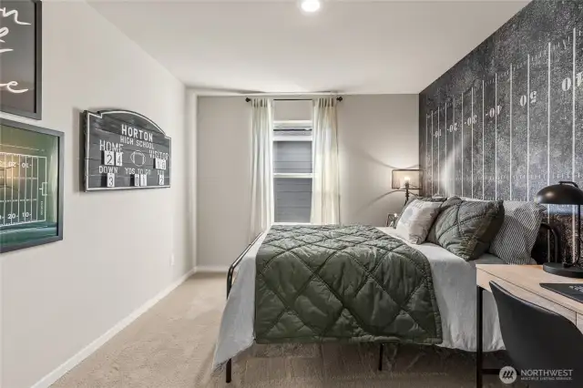 Photo not of actual home. This is our model home in the community of the same plan and style.