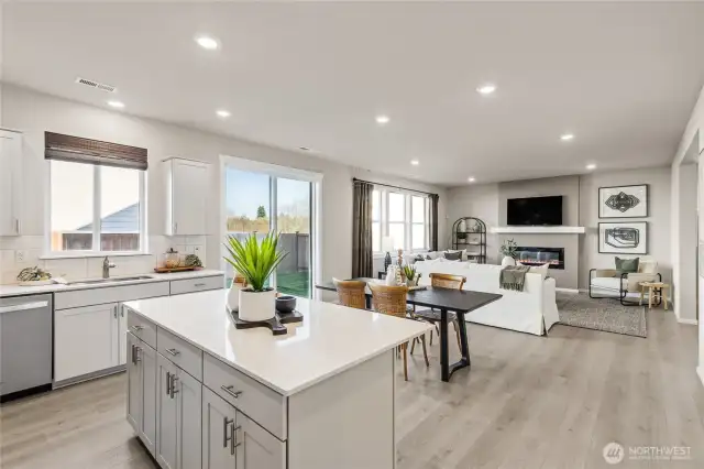 Photo not of actual home. This is our model home in the community of the same plan and style.