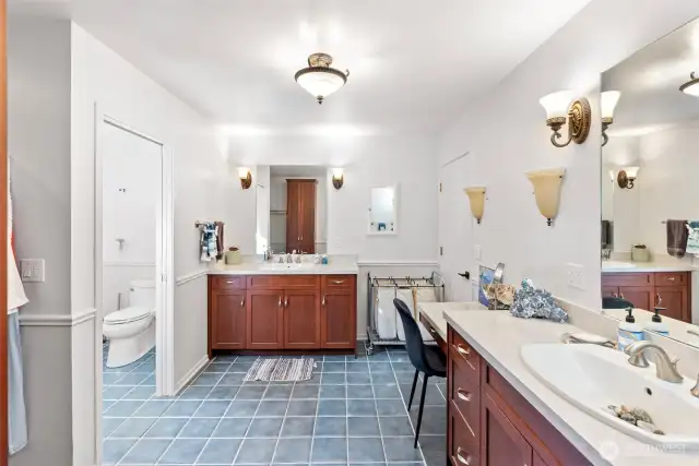 Master bathroom