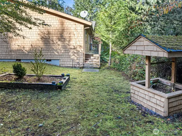 Garden space & Fruit trees
