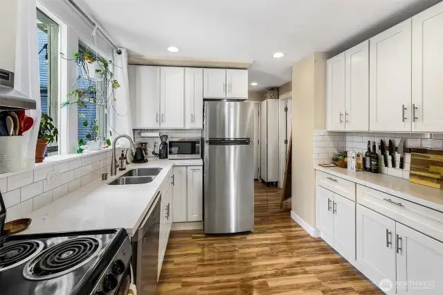 Main floor residential unit (remodeled in 2018)