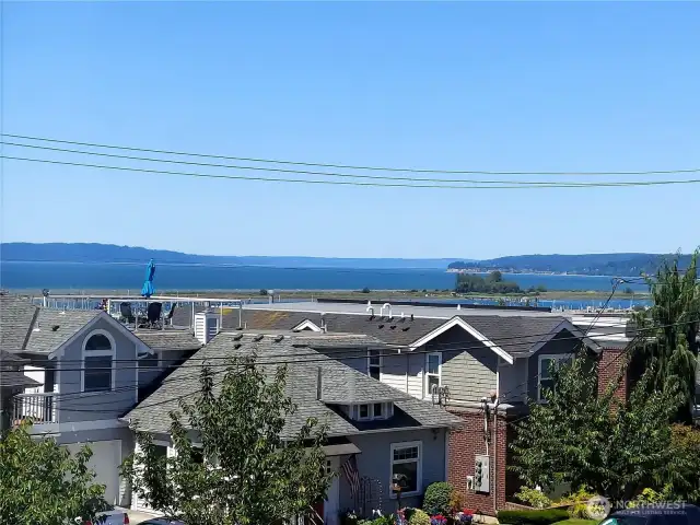 Sound view from upstairs.