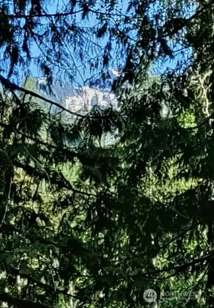 Mountain view from deck
