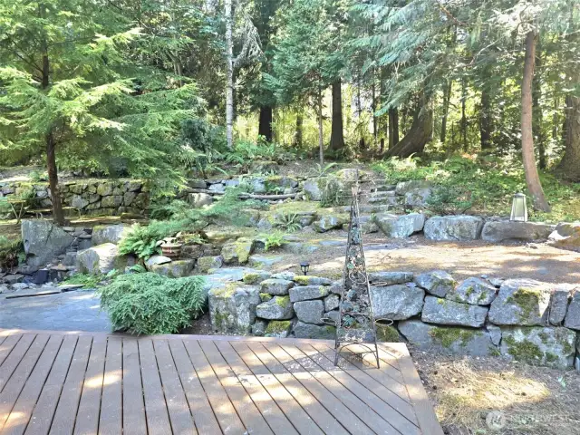 tiered landscaping