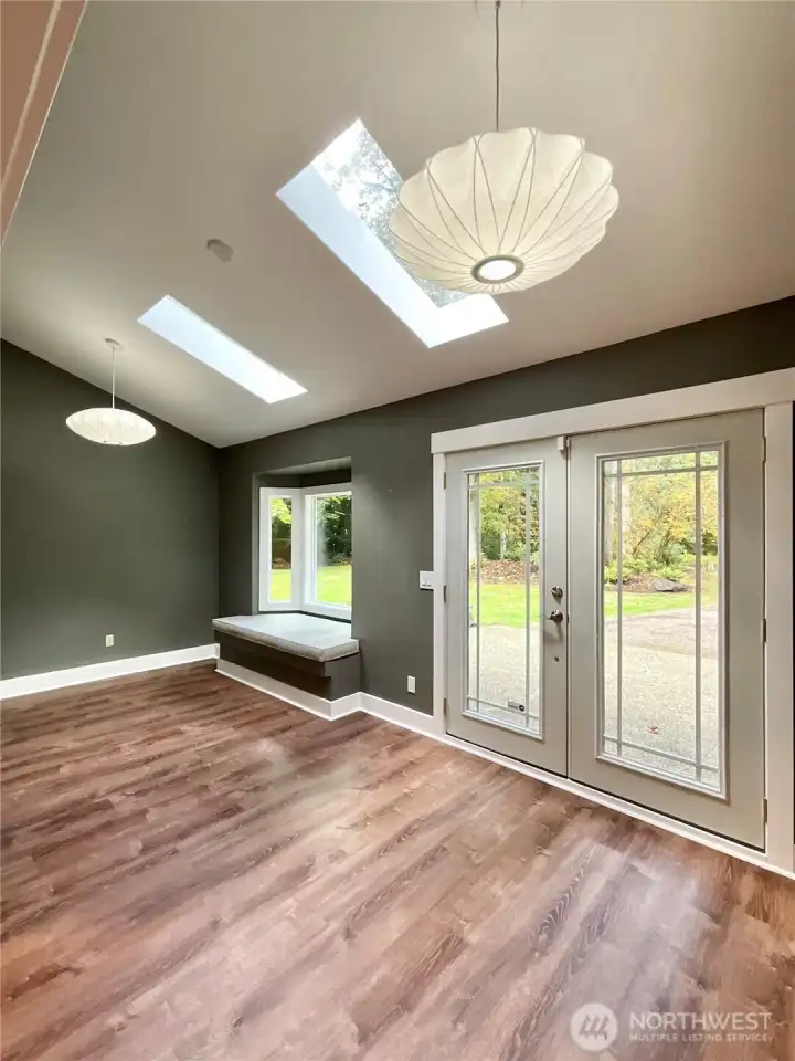 Practically every room in this amazingly designed home is filled with natural light.