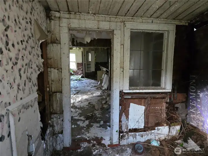 Please enter home with care & caution!