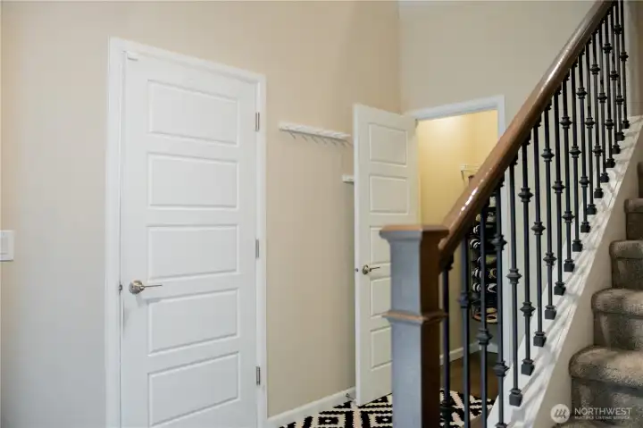 Entrance, Garage Door