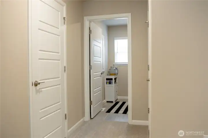 Dedicated laundry room