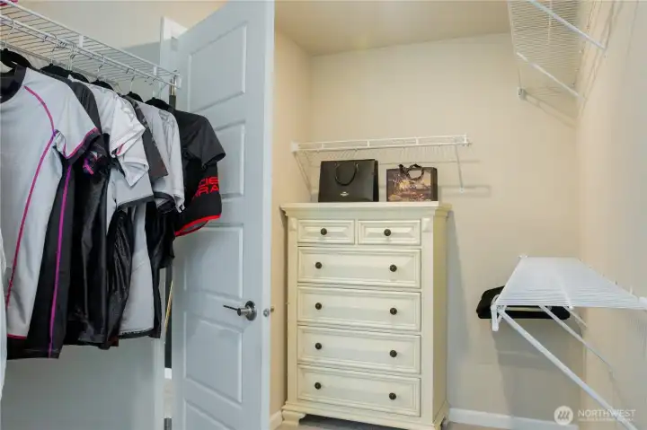 Large walk-in closet