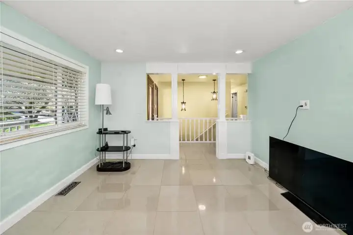 Charming kitchen nook; ideal for casual dining or a relaxed seating area.