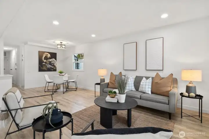 Living Rm and Dining