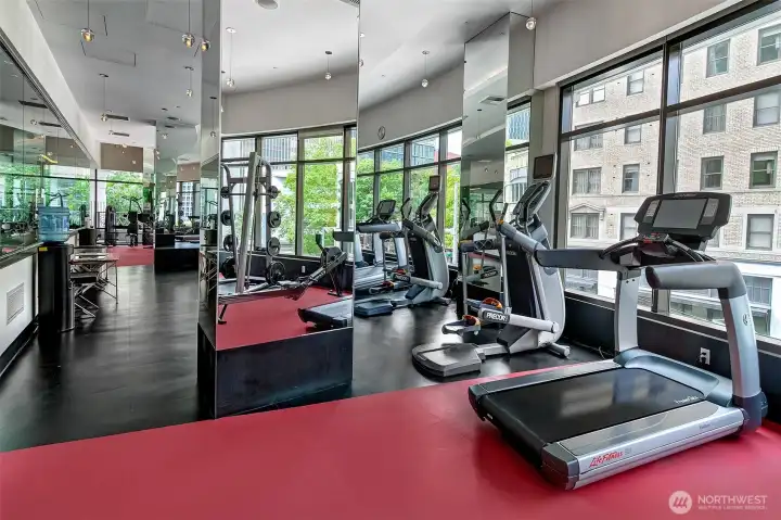 state of the art fitness center