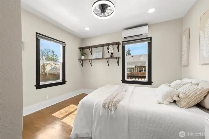 Main floor bedroom #1.