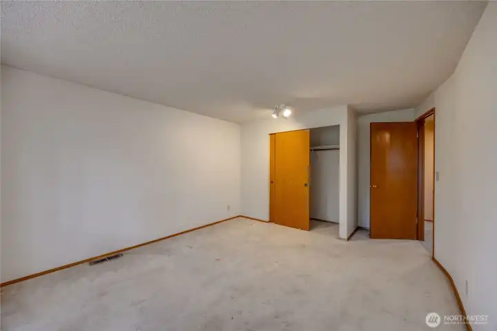 another view of the large bedroom