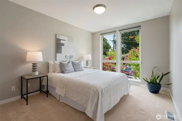 Upstairs, all four bedrooms are thoughtfully situated together - bedroom 2 upstairs Upstairs, all four bedrooms are thoughtfully situated together - bedroom 2 upstairs