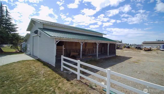 Another view of the barn