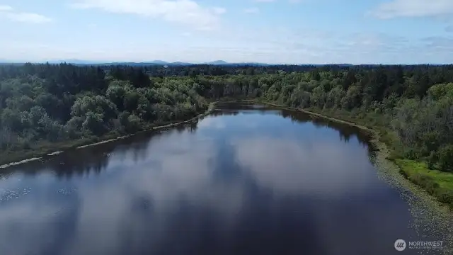 Chambers Lake, a great place to kayak or fish.