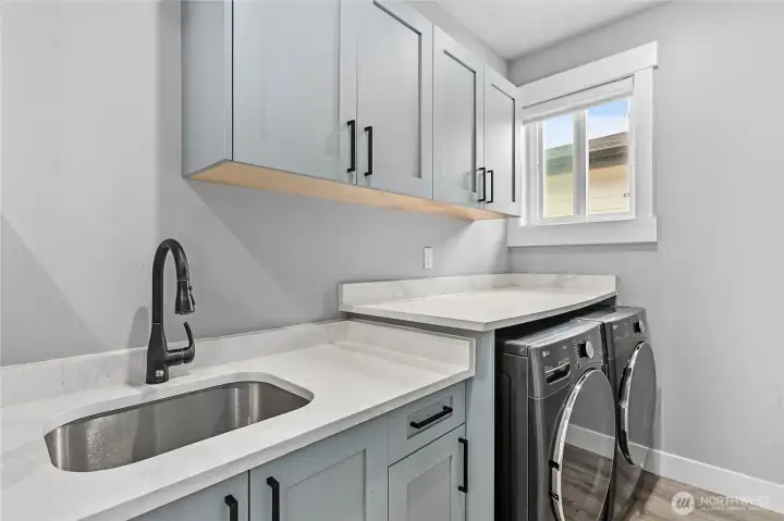 Laundry room upstairs
