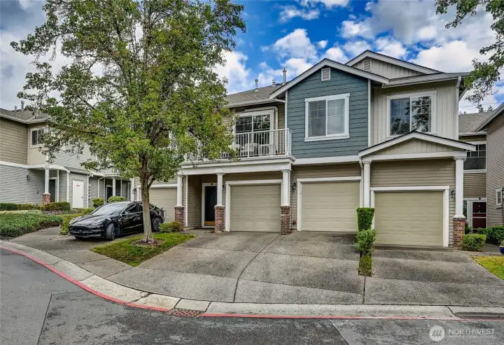 Enjoy the privacy and comfort of this upper-floor condo with no neighbors above or below. This light-filled 2-bedroom home features a private garage plus additional parking space directly in front—a rare convenience!